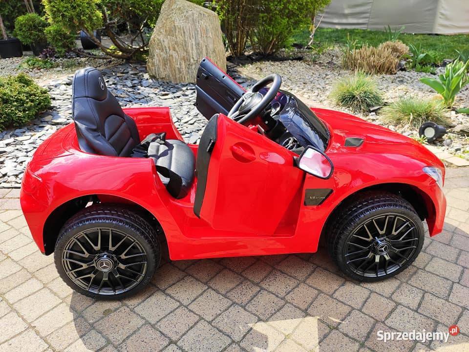 Auto samochód na akumulator MERCEDES GTR autko Myszków