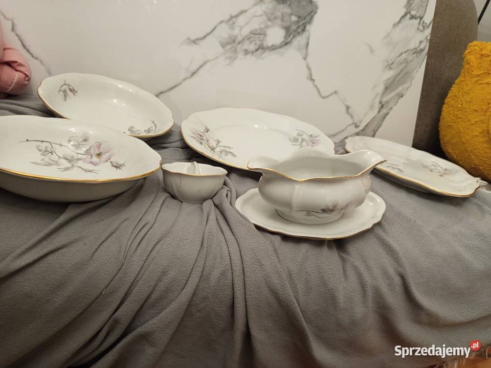 Piękny serwis porcelanowy Bohemia sprzedam