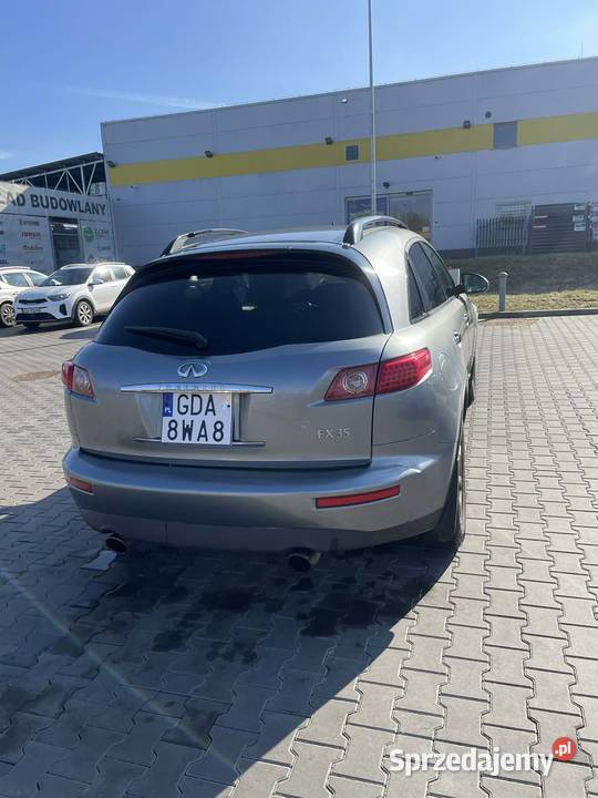 Infiniti FX35 2007r 35 V6 280 LPG 15lat w Pruszcz Gdański