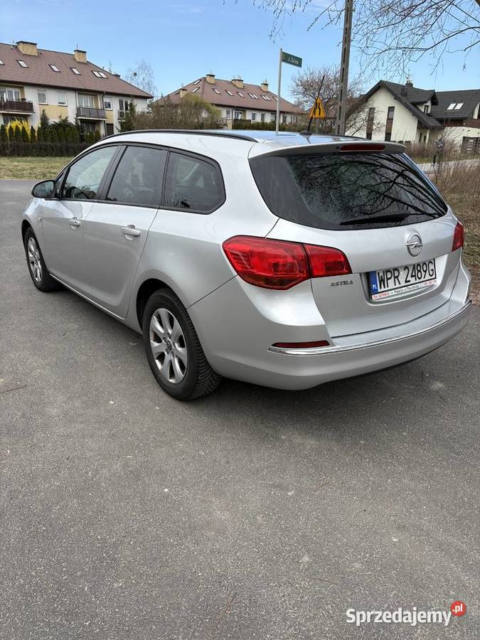 Opel Astra J 110KM mazowieckie Pruszków