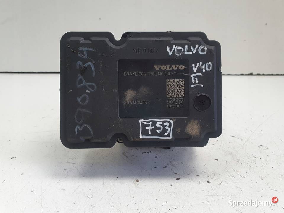 Volvo V40 II POMPA ABS hamulcowa P31423316 osobowe Pompy hamulcowe