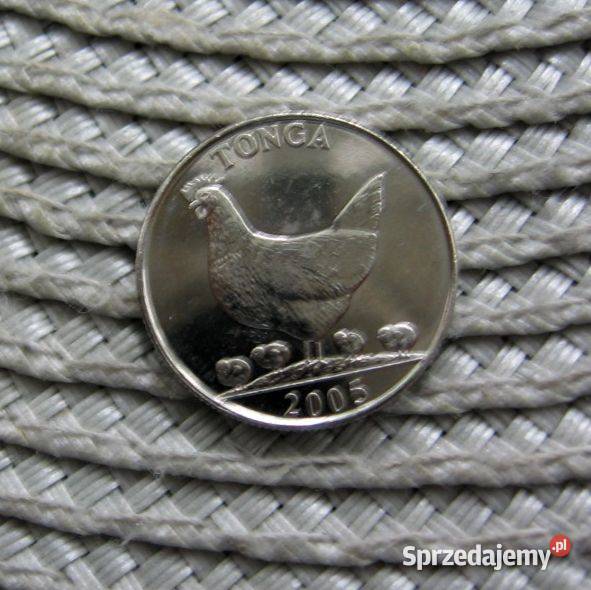Tonga 5 Seniti 2002 r Ładna Kalisz