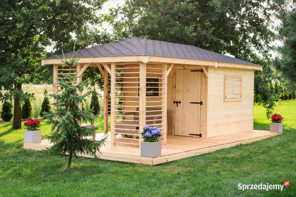 Nowoczesny domek narzędziowy altana San Marco