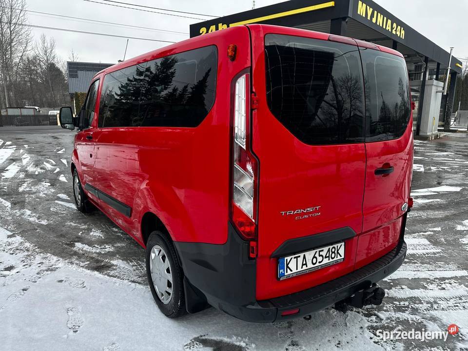 FORD TRANSIT CUSTOM ŁADNY Rok produkcji 2017 Transit  Custom małopolskie Łękawica