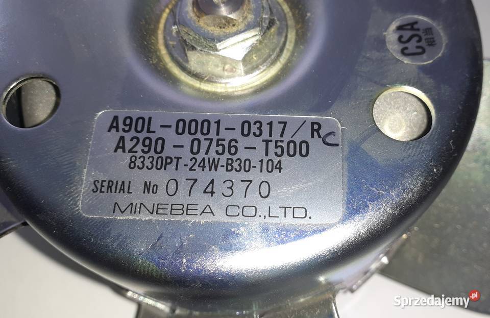 Wentylator silnika wrzeciona Fanuc A90L00010317 Pozostałe Zabrze sprzedam