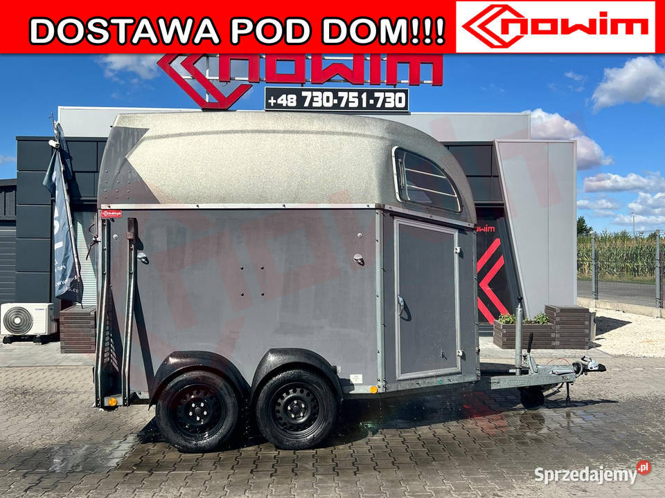 Przyczepa do 2 koni Boeckmann Duo koniara 2konna wielkopolskie Poznań