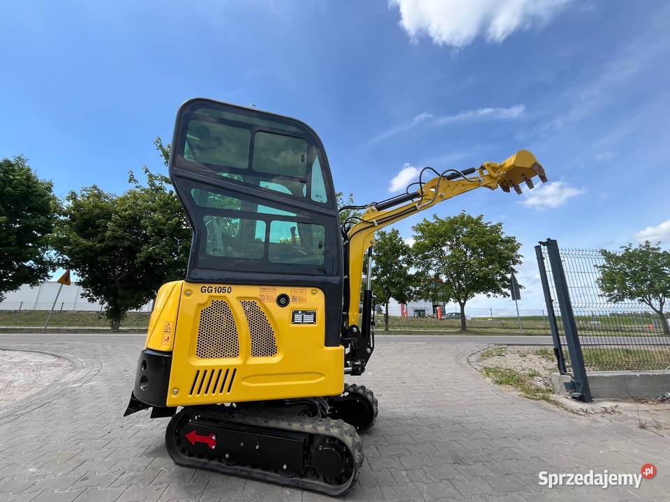 Minikoparka GG1050C z kabiną Gunter Grossmann Koparki