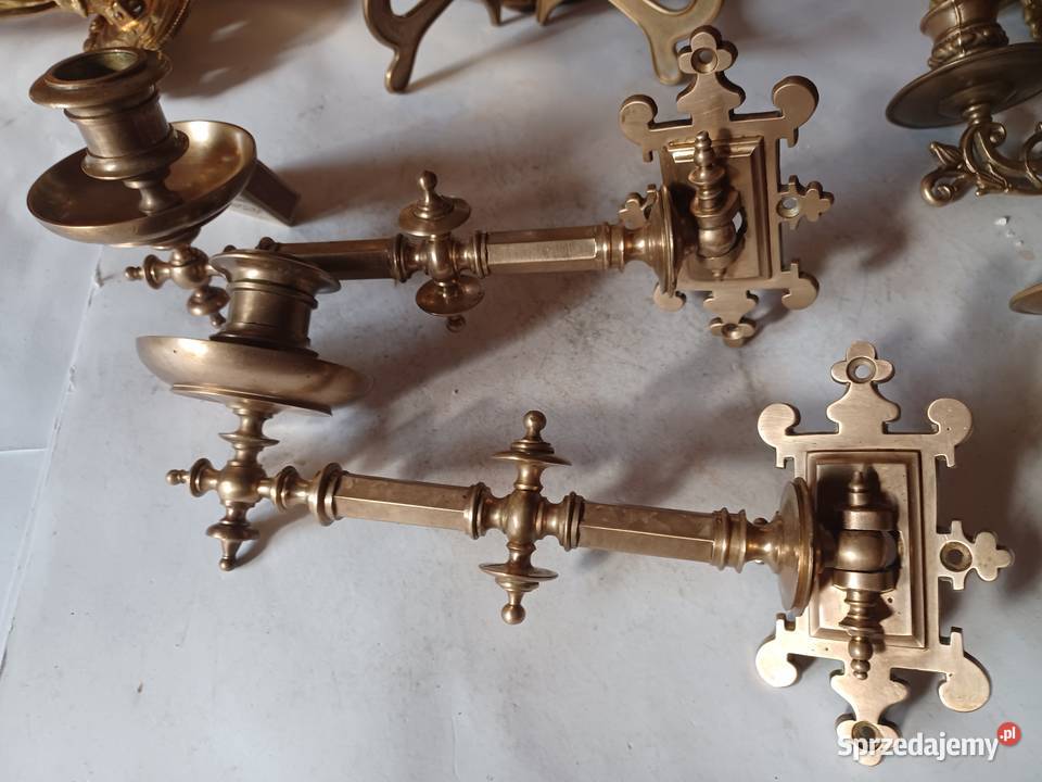 Pianino Świecznik do pianina Mosiądz Kolekcja Pozostałe Poznań sprzedam