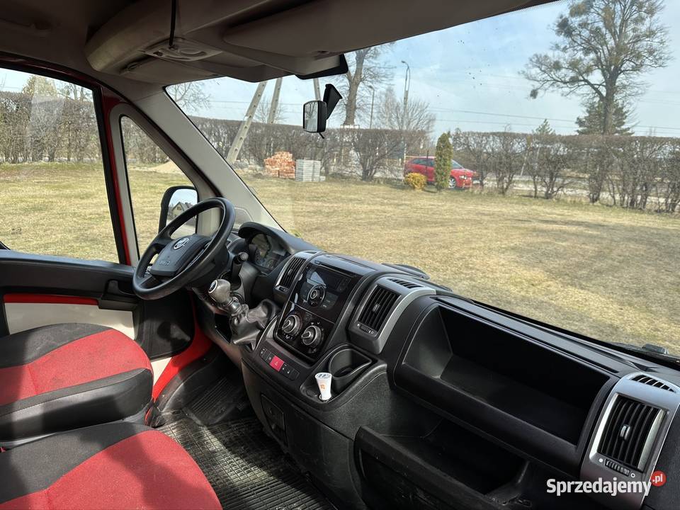 Fiat Ducato 23 przebieg 165000 czerwony pomorskie Wejherowo