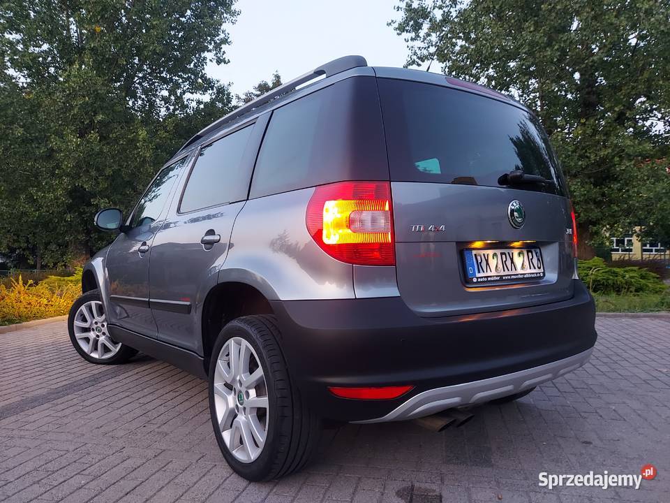 Skoda Yeti Dsg Navi 4x4 Skóra Alus Hak Jedna dolnośląskie Dzierżoniów