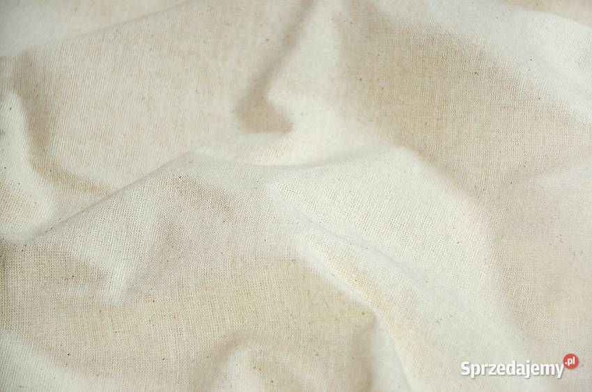 Tkanina na torby na zakupy Materiał surówka Tkaniny Lublin sprzedam