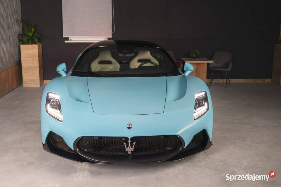 Maserati MC20 30L TwinTurbo V6 630 RWD LSD NOWY niebieski podkarpackie Ropczyce