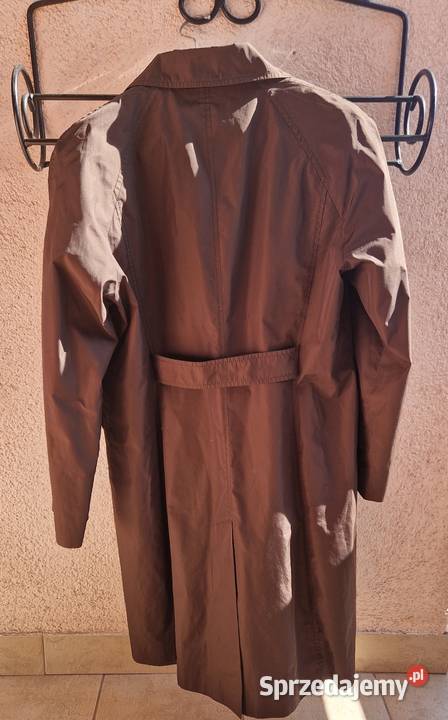 Damski PŁASZCZ marki BOSS klasyczny42 LXL stan Bez wzoru Lublin