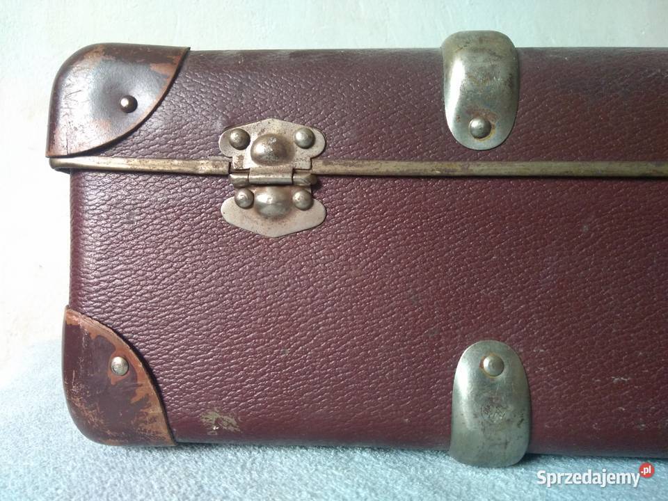 Stara walizka przedwojenna albo PRL 55 x 33 Warszawa