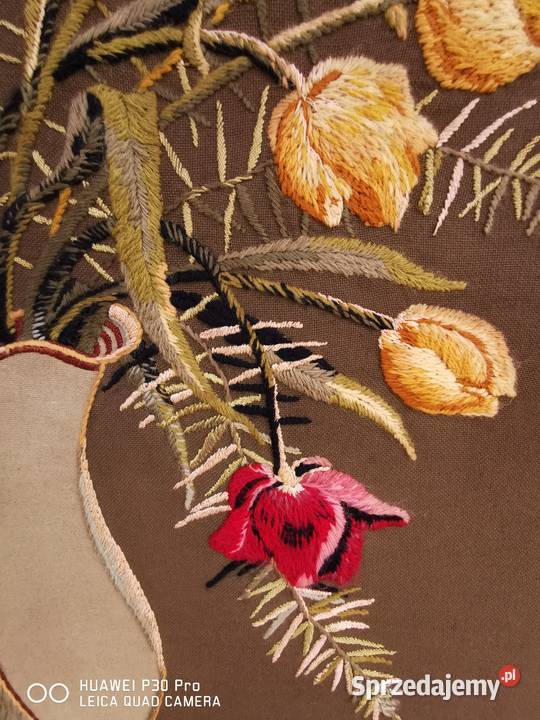 Obraz wyszywany pomorskie Luzino