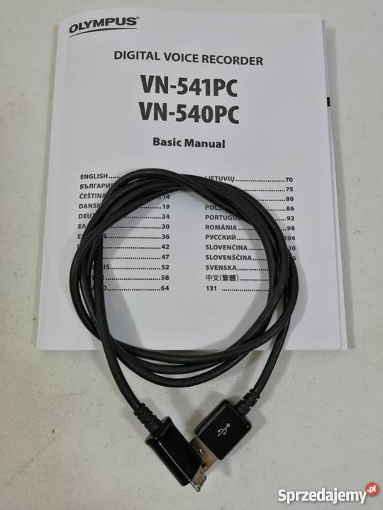 Dyktafon OLYMPUS VN540 PC sprzedam
