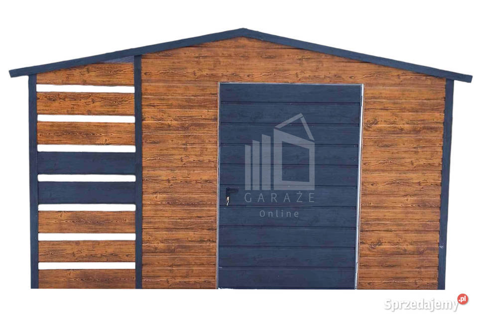 Domek Ogrodowy Schowek Garaż 2x2 drewnopodobny Kalisz