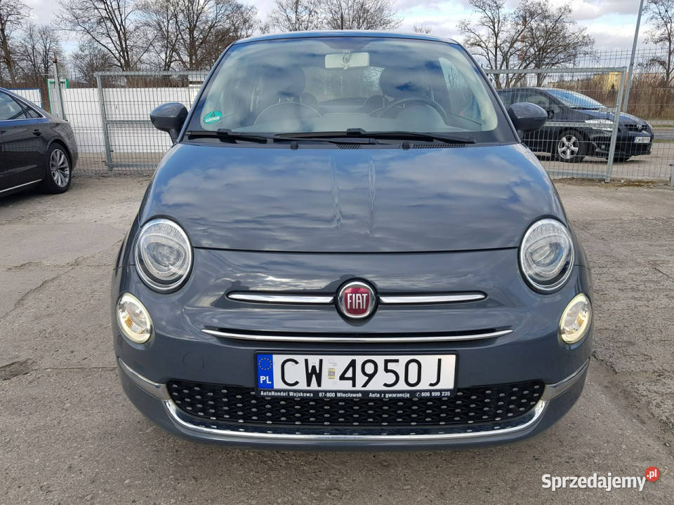 Fiat 500 12 Benzyna Klima Panorama Tempomat benzyna Włocławek