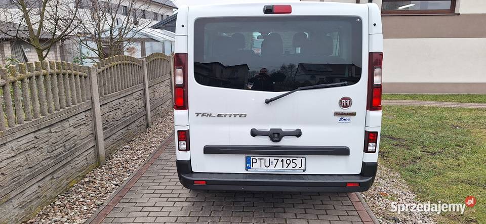 Sprzedam Samochód Fiat Talento 9 osobowy manualna wielkopolskie Turek