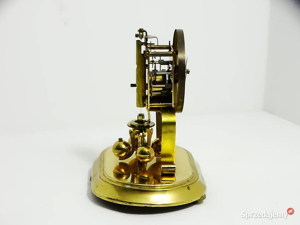 Niemiecki zegar mechaniczny rocznego torsyjny