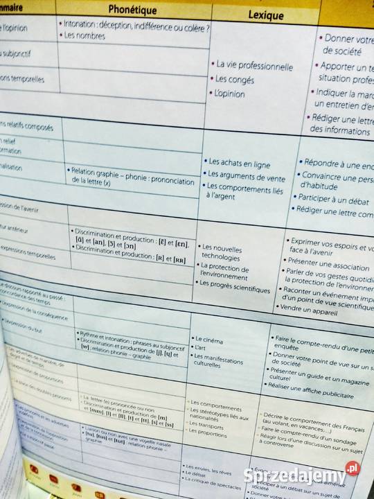 Taxi 3 podręcznik używane językowe francuski Warszawa sprzedam