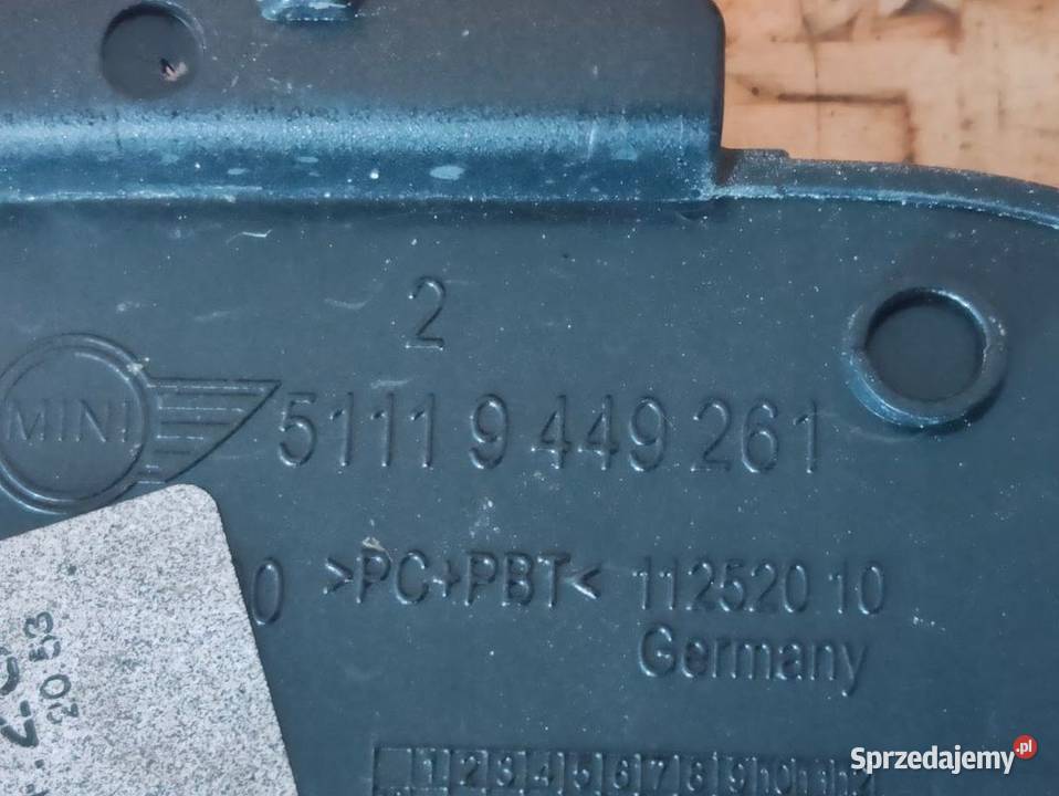Zaślepka Zderzaka Przód Mini Countryman F60 Karoseria Pleszew sprzedam