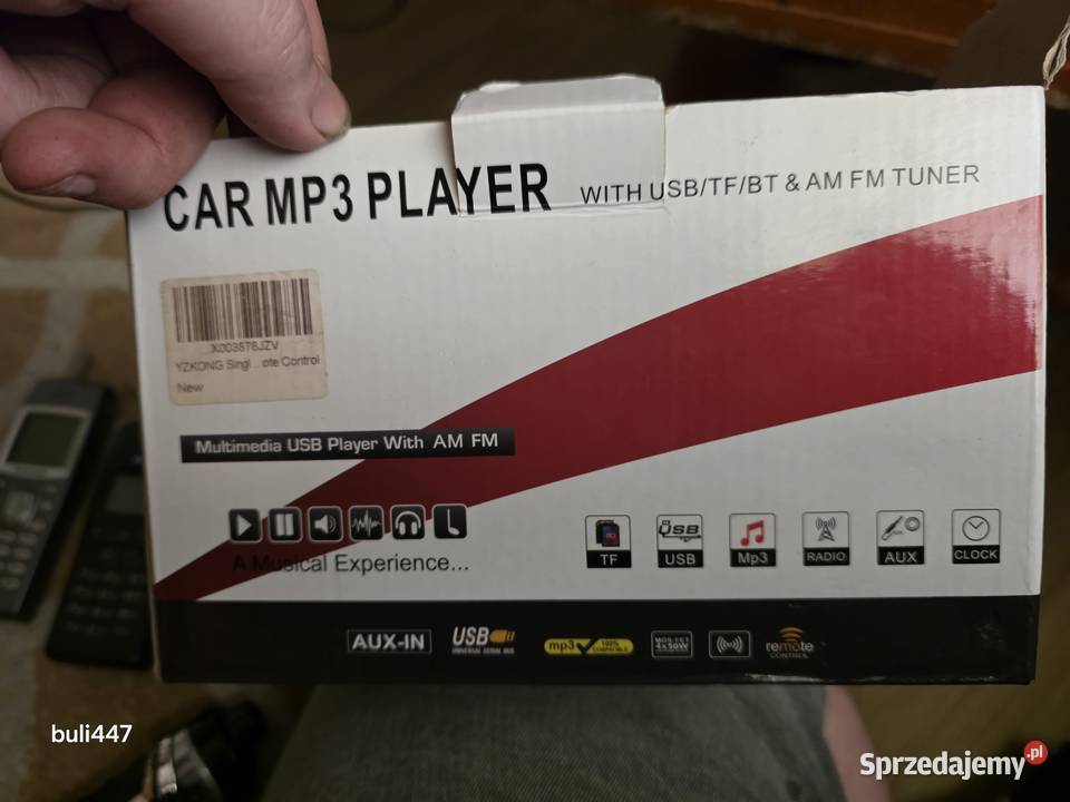 radio odtwarzacz usb bluetooth do samochodu Chełm Śląski