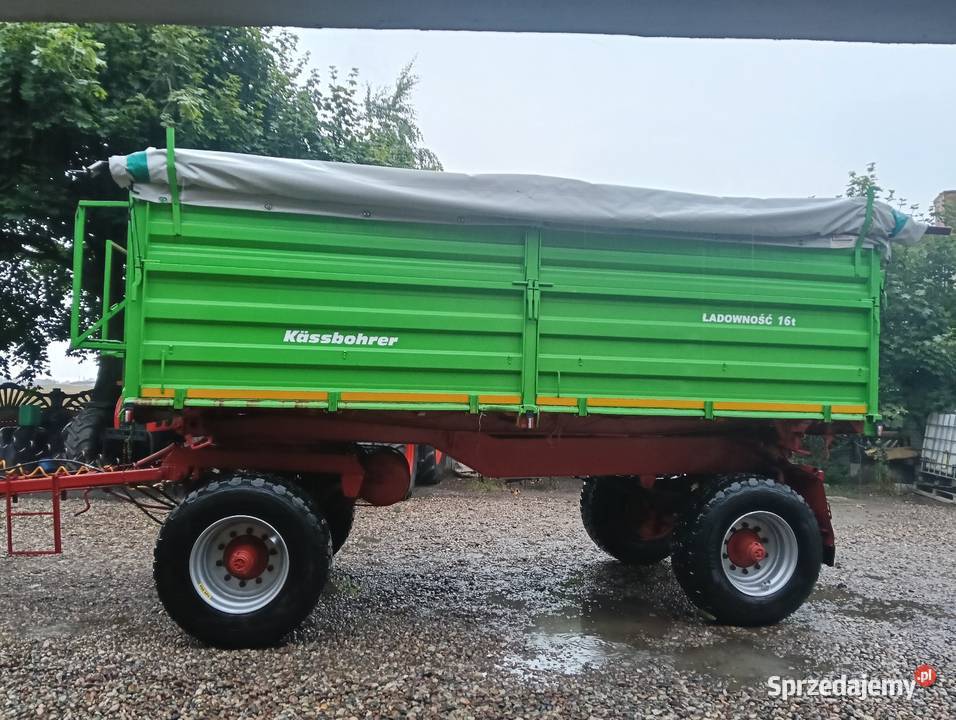 Przyczepa 3 strony wywrot 16 T Włocławek