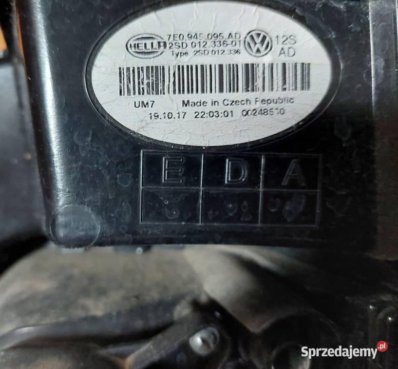 Lampy tyl vw T6 prawa lewa Lampy tylne Osmolice Pierwsze