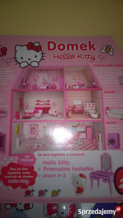 Sprzedam Domek Hello Kitty z wyposażeniem mazowieckie Warszawa