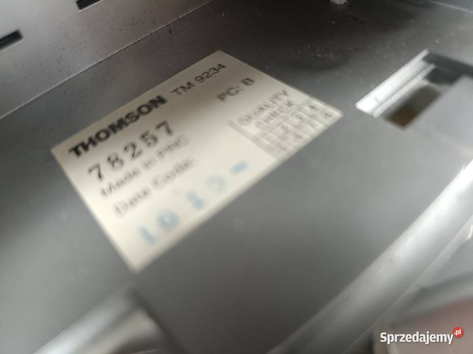 THOMSON TM 9234 radioodtwarzacz bez anteny Radioodtwarzacze Poznań
