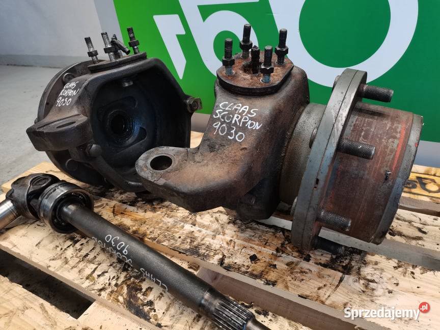 Zwrotnica Claas Scorpion 9040 wielkopolskie Wilkowo