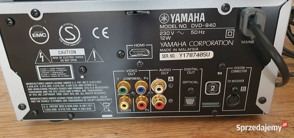 Wieża Yamaha Pianocraft R 840 Super dzwięk świętokrzyskie Stopnica