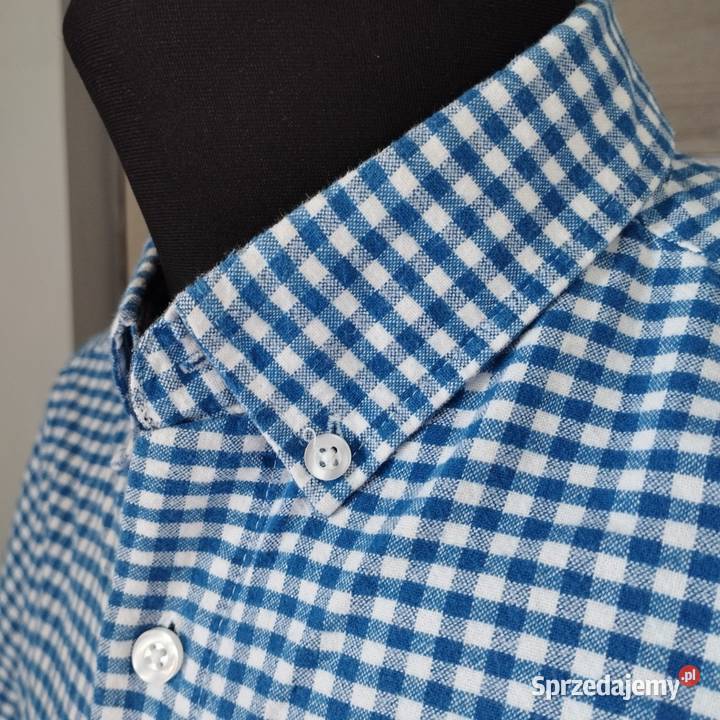Koszula męska w kratę Primark M slim fit nowa Bogatynia
