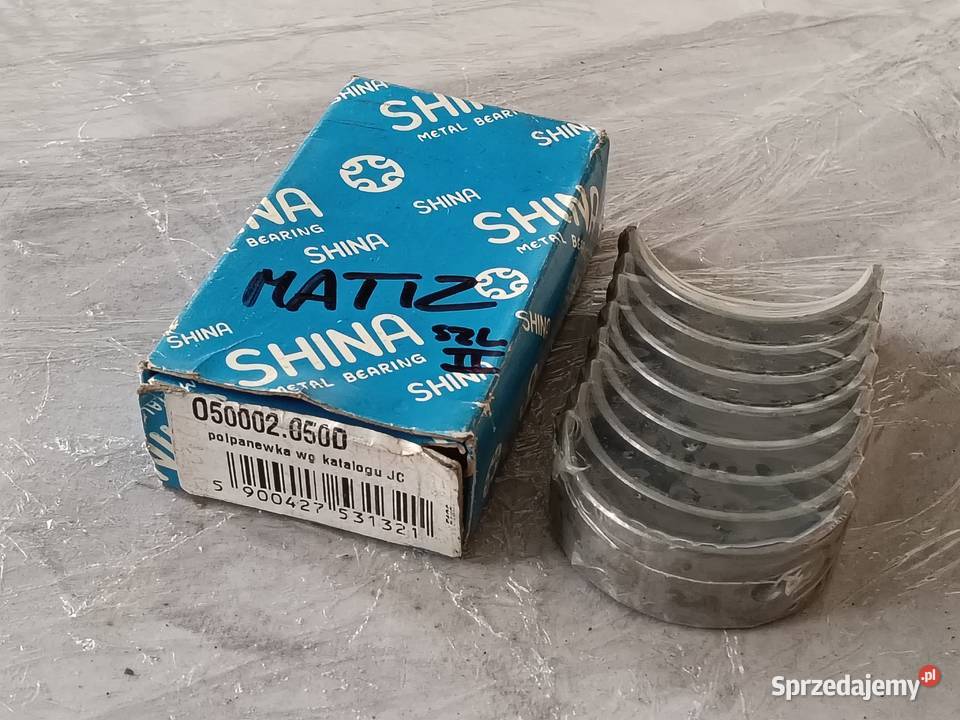 Panewki główne II 2 szlif Daewoo Matiz osobowe Chorzów