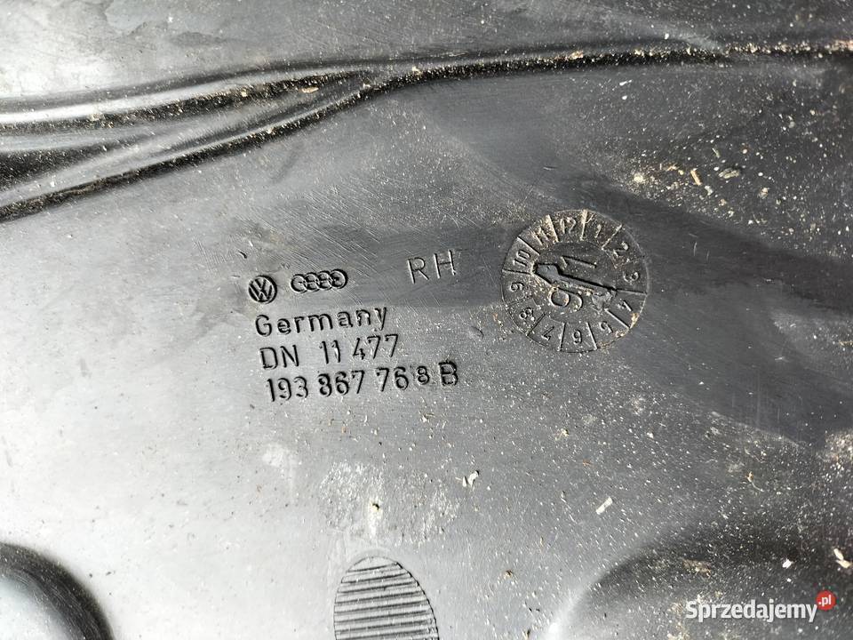 VW GOLF II 2 OSŁONA NADKOLE 193867768 193867767 Kamień-Kolonia