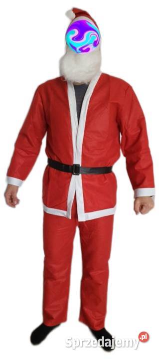 Strój Mikołaj Przebranie Świętego Mikołaja Pozostałe