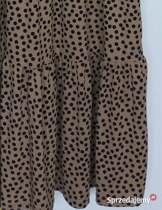 M Sukienka z falbanami nowa Stradivarus Spódnice i sukienki