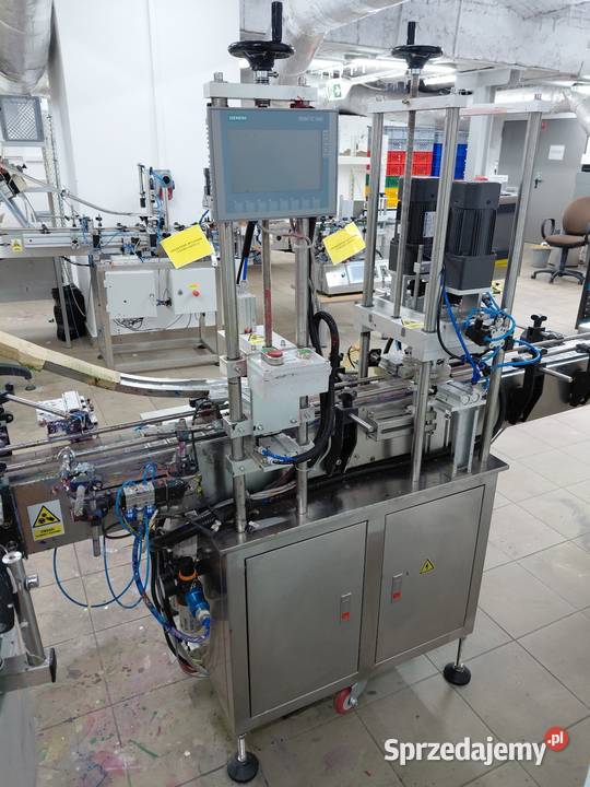 Maszyna do zakręcania i aplikowania zakrętek 20 śląskie Gliwice sprzedam