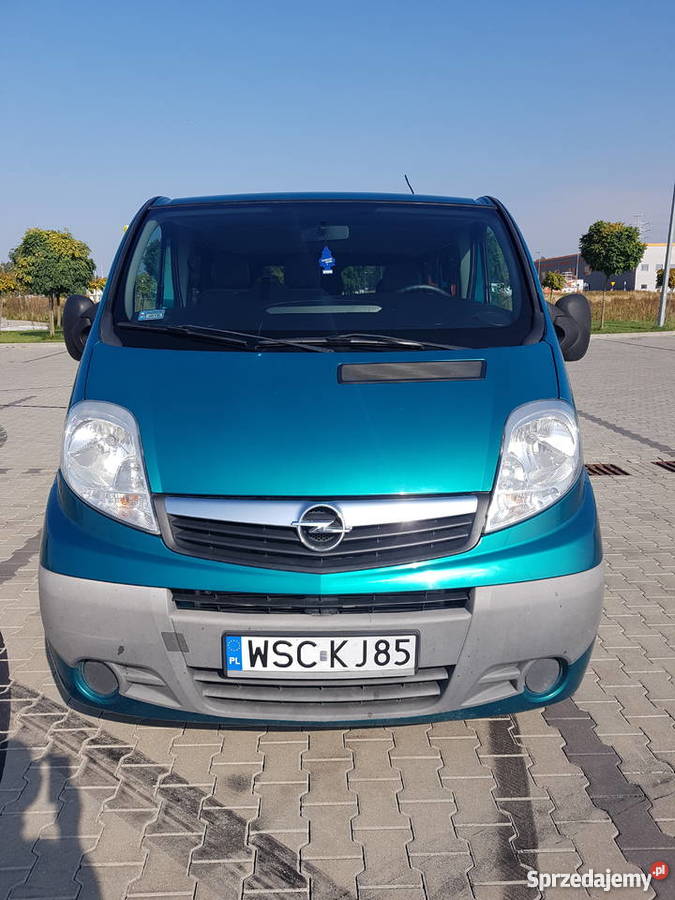 Opel Vivaro 25CDTI long 9 osobowy webasto klima