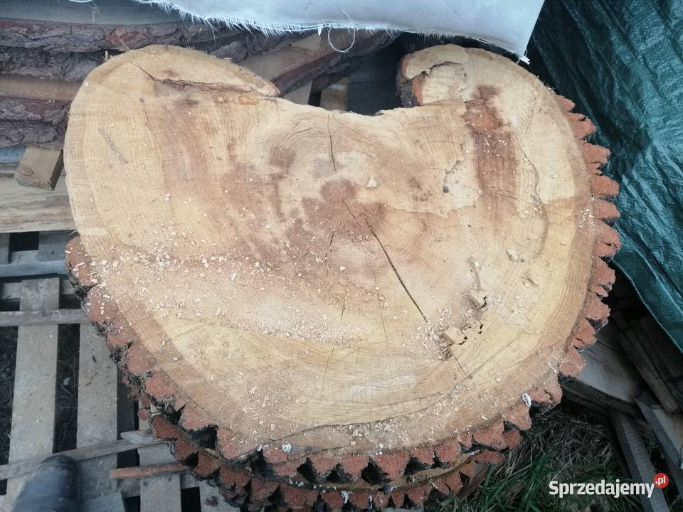 Stolik kawowy blat loft stół plaster dąb 1 metr mazowieckie Przysucha sprzedam