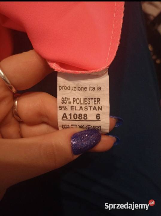 Różowa sukienka Rozmiar 36(S) łódzkie