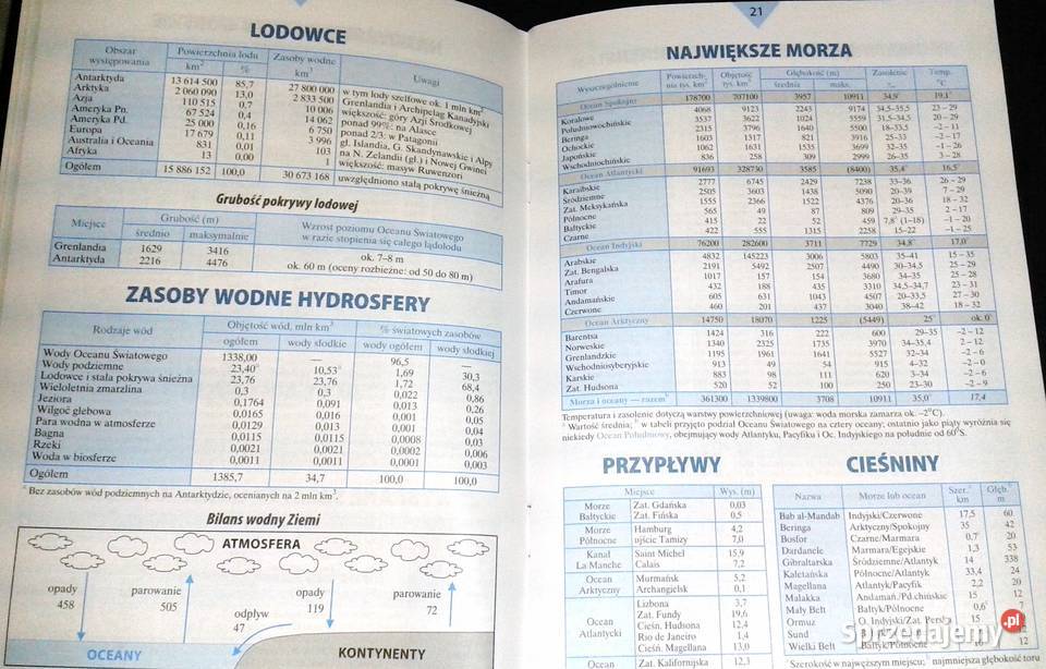 Małe tablice geografia Witold Mizerski J miękka Chełm