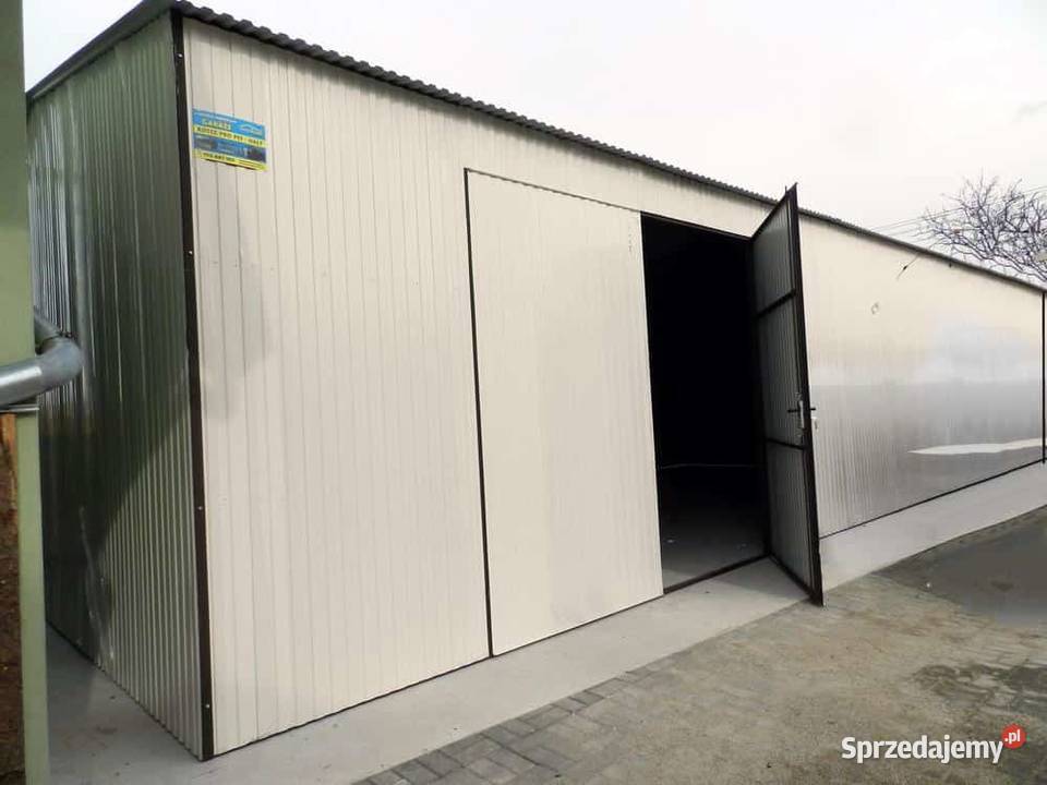 Blaszana montowana hala 612 m biała małopolskie sprzedam