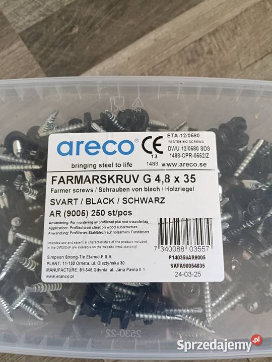 Wkręty farmerskie 48x35 podkarpackie Dębica