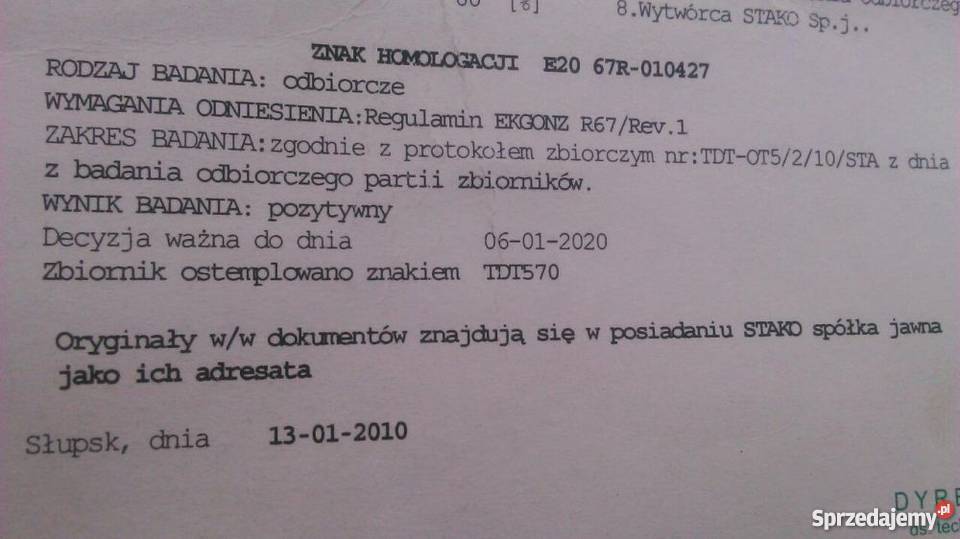 Butla LPG 40L Legali2020 Walec Pełna Lublin