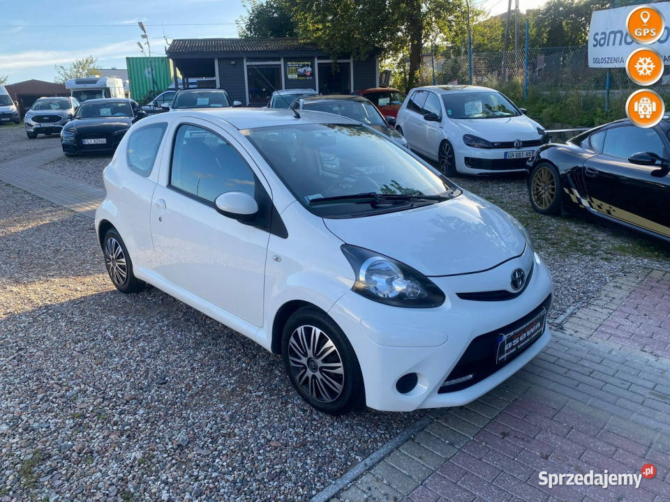 Toyota Aygo 10 I klima Navi duże radio dotyk pomorskie Gdańsk