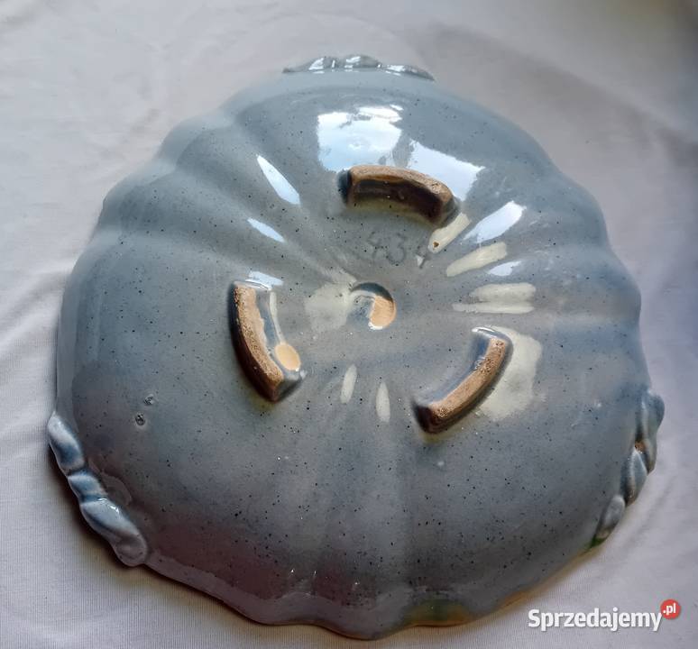 Ceramiczna misa owocarka majolika Niemcy około Koźminek
