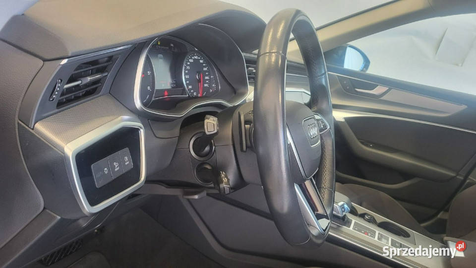 Audi A6 40 TDI mHEV Sport S tronic C8 2018 grafitowy A6 mazowieckie Grójec