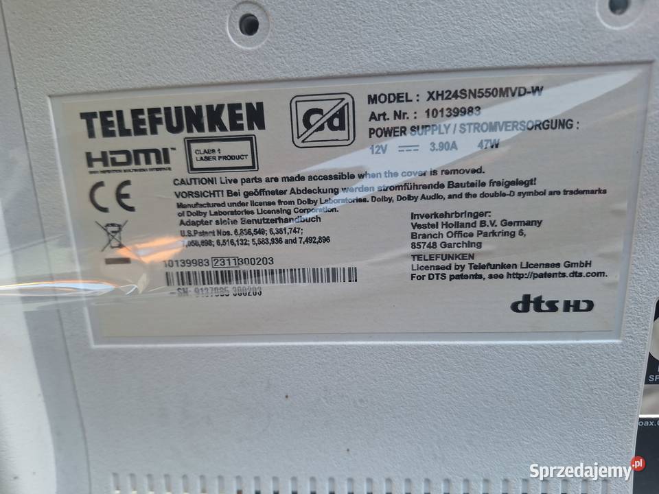 Płyta główna Hisense Tcl Chiq Thomson Telefunken Pozostałe